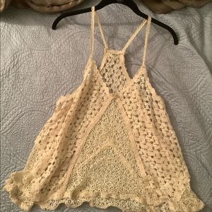 Brandy Melville rare crochet top